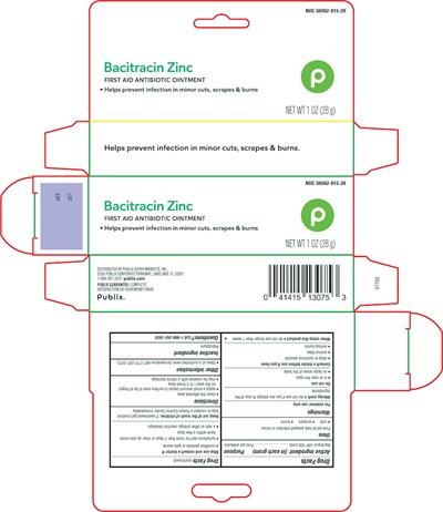Publix Bacitracin 1 oz Carton.jpg Publix Bacitracin 1 oz Carton - Publix Bacitracin 1 oz Carton